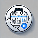 GitHub Absolute Dates Plugin  screen for extension Chrome web store in OffiDocs Chromium