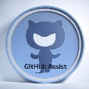 GitHub Assist  screen for extension Chrome web store in OffiDocs Chromium