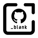 Github Blank Link  screen for extension Chrome web store in OffiDocs Chromium