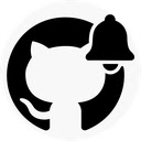 GitHub Notifications  screen for extension Chrome web store in OffiDocs Chromium