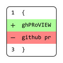 GitHub PRoView  screen for extension Chrome web store in OffiDocs Chromium