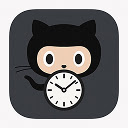 GitHub Time Tracker  screen for extension Chrome web store in OffiDocs Chromium