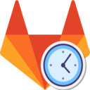 GitLab Time Tracker  screen for extension Chrome web store in OffiDocs Chromium