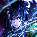 Giyu Tomioka Kimetsu no Yaiba Anime Theme  screen for extension Chrome web store in OffiDocs Chromium