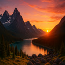 Glacier Whisper Peaks  screen for extension Chrome web store in OffiDocs Chromium