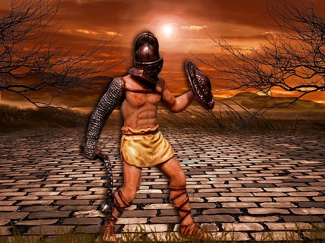 Free download Gladiator Fighter Fight -  free illustration to be edited with GIMP free online image editor