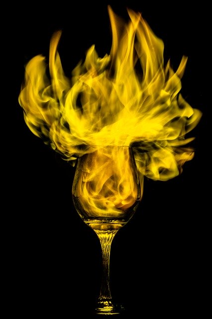 Free download Glass Fire Hot free photo template to be edited with GIMP online image editor