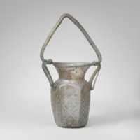 Free download Glass hexagonal jar with basket handle free photo or picture to be edited with GIMP online image editor