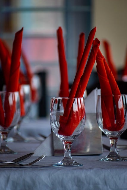 Free download glass napkin table party free picture to be edited with GIMP free online image editor