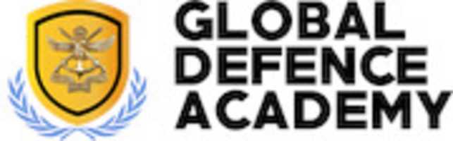 ดาวน์โหลดภาพหรือรูปภาพฟรี Global Defense Academy โลโก้เพื่อแก้ไขด้วยโปรแกรมแก้ไขรูปภาพออนไลน์ GIMP