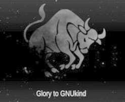 Free download Glory to GNUkind - Taurus Nebula black 1 free photo or picture to be edited with GIMP online image editor