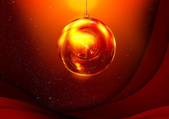 Free download Gloss Ball Advent Christmas -  free illustration to be edited with GIMP free online image editor