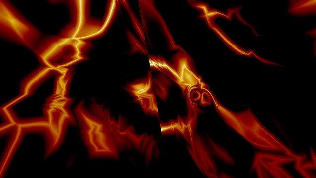 Free download Glowing Abstract Background Fire -  free illustration to be edited with GIMP free online image editor