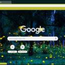 Glowing Fireflies in Forest  screen for extension Chrome web store in OffiDocs Chromium