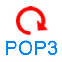 Gmail: Atualizador de POP3  screen for extension Chrome web store in OffiDocs Chromium