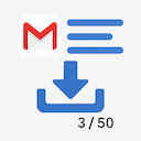 Gmail Bulk Email Downloader  screen for extension Chrome web store in OffiDocs Chromium