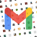 Gmail Sender Icons by Simbolic  screen for extension Chrome web store in OffiDocs Chromium