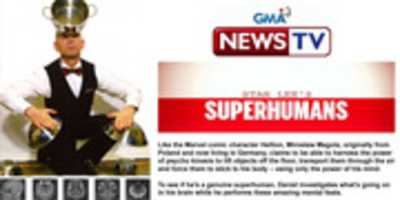 Free download GMA NEWS TV Stan Lees Superhumans Mind Force Miroslaw Magola Bearbeitet 1 free photo or picture to be edited with GIMP online image editor