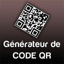Générateur de Code QR  screen for extension Chrome web store in OffiDocs Chromium