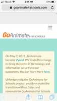 Free download GoAnimate for Schools Mobile Screenshot #1 free photo or picture to be edited with GIMP online image editor