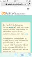 Free download GoAnimate for Schools Mobile Screenshot #2 free photo or picture to be edited with GIMP online image editor
