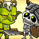 Goblins vs Skeletons Game  screen for extension Chrome web store in OffiDocs Chromium