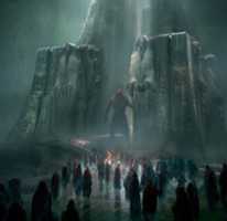 Free download God of War IV Nifelheim Concept Art free photo or picture to be edited with GIMP online image editor