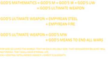 Free download Gods Ultimate Weapon As A Means To End All Wars free photo or picture to be edited with GIMP online image editor