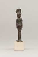 Free download God wearing disk and uraeus on a short wig free photo or picture to be edited with GIMP online image editor