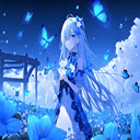 Gogoanime io beautiful girl in flower forest  screen for extension Chrome web store in OffiDocs Chromium