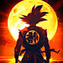 Goku’s Ocean Glow Live Wallpaper  screen for extension Chrome web store in OffiDocs Chromium
