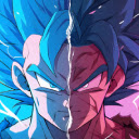 Goku SSGSS Live Wallpaper New Tab  screen for extension Chrome web store in OffiDocs Chromium