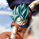 Goku Super Saiyan blue live wallpaper  screen for extension Chrome web store in OffiDocs Chromium