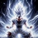 Goku White Rage Live Wallpaper  screen for extension Chrome web store in OffiDocs Chromium
