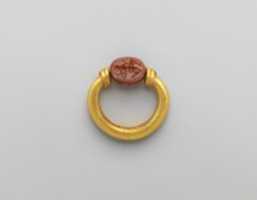 Free download Gold and carnelian ring: on scarab bezel, Herakles free photo or picture to be edited with GIMP online image editor