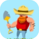 Gold Digger FRVR Game Build Your Mining Empire and Strike Gold!  screen for extension Chrome web store in OffiDocs Chromium