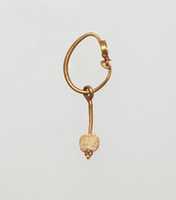 Free download Gold earring with pearl pendant free photo or picture to be edited with GIMP online image editor