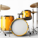 Golden drum set  screen for extension Chrome web store in OffiDocs Chromium