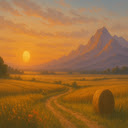 Golden Horizon Fields  screen for extension Chrome web store in OffiDocs Chromium