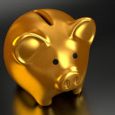 Golden piggy bank  screen for extension Chrome web store in OffiDocs Chromium