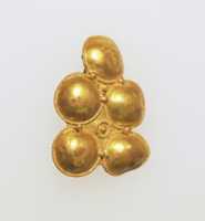 Free download Gold hook type earring with discs in filigree free photo or picture to be edited with GIMP online image editor