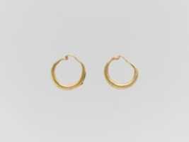Free picture Gold loop earring to be edited by GIMP online free image editor by OffiDocs