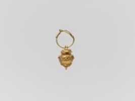 Free download Gold vase-shaped pendant free photo or picture to be edited with GIMP online image editor