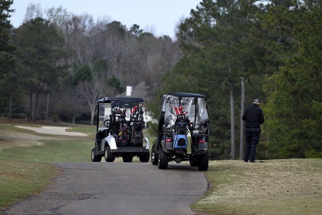 Free download golf cart transportation outdoors free picture to be edited with GIMP free online image editor