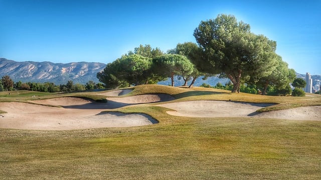 Free download golf course benidorm spain free picture to be edited with GIMP free online image editor