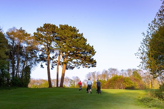 دانلود رایگان Golf Evening View - عکس یا تصویر رایگان قابل ویرایش با ویرایشگر تصویر آنلاین GIMP