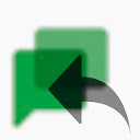 Google Chat Replyer  screen for extension Chrome web store in OffiDocs Chromium