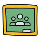 Google Classroom LinkHub  screen for extension Chrome web store in OffiDocs Chromium