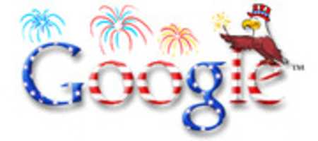 Free download Google Doodle - 4th of July 2001 free photo or picture to be edited with GIMP online image editor