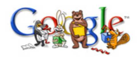 Free download Google Doodle - Happy Holidays from Google 2002 - 4 free photo or picture to be edited with GIMP online image editor